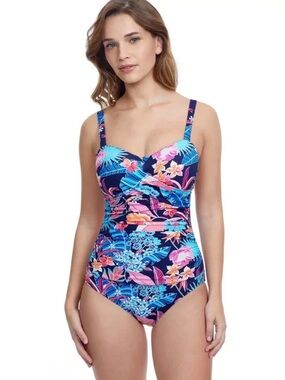 Profile By Gottex Bohemian Gypsy One Piece size 16D